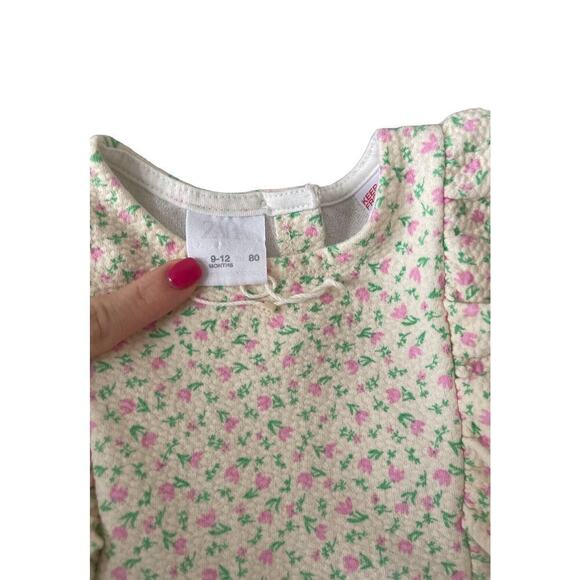 NWT Zara Ditsy Floral Dress 9-12m - Picture 3 of 4